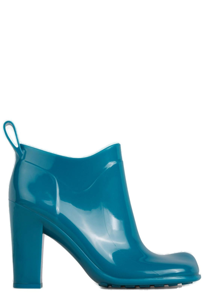 Shop Bottega Veneta Shine Ankle Boots In Blue
