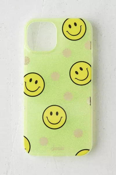Shop Sonix Neon Happy Face Iphone Case In Iphone 13