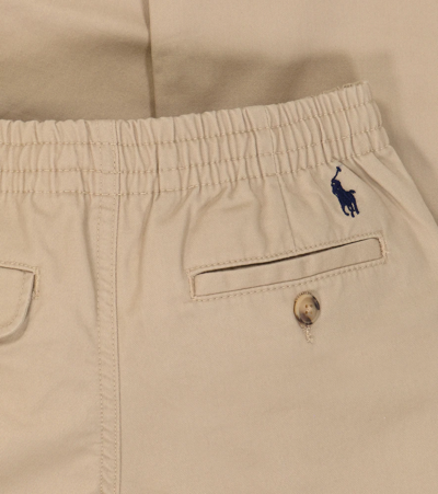 Polo Ralph Lauren Cotton Twill Straight Pants In Classic Khaki