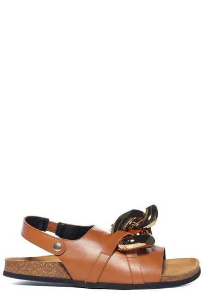 Shop Jw Anderson Chain In Brown