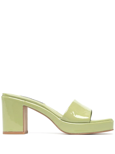 Shop Senso Stevie Patent Mules In Green