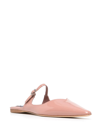 Shop Senso Kelly Leather Mules In Pink