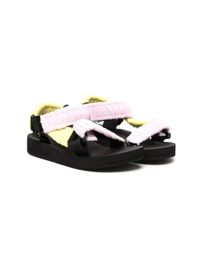 Shop Arizona Love Trekky Terry-cloth Sandals In Pink