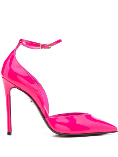 Shop Alevì Pointed-toe Pumps In Pink