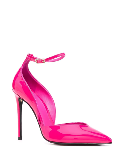 Shop Alevì Pointed-toe Pumps In Pink