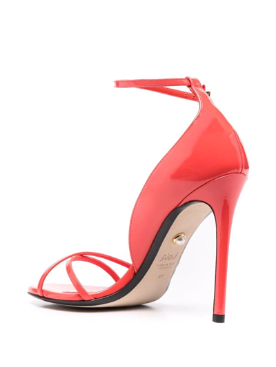 Shop Alevì Crossover-strap Sandals In Pink