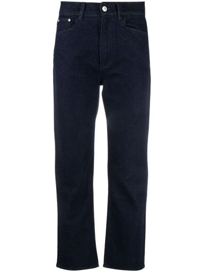 Shop Wandler Straight-leg Jeans In Blue