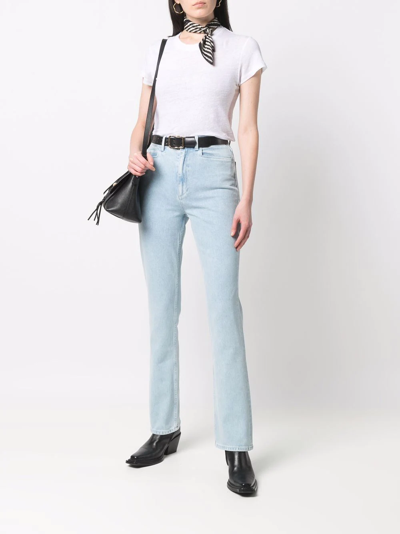 Shop Wandler Slim-cut Jeans In Blue