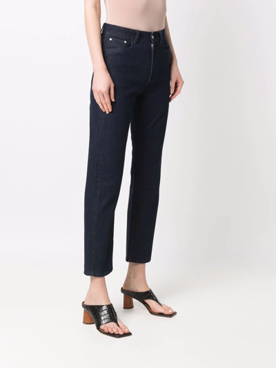 Shop Wandler Straight-leg Jeans In Blue