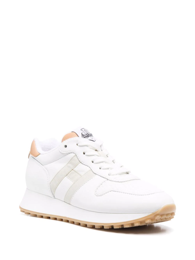Hogan H383 Low-top Sneakers In White