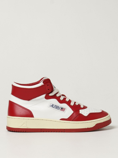 Shop Autry High Top Trainers In Bi In White