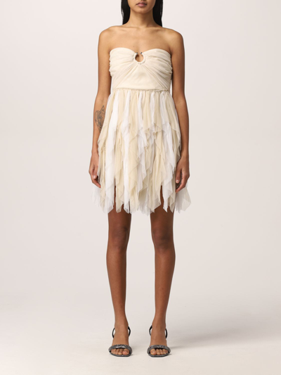 Shop Aniye By Rio  Bustier Dress In Natural
