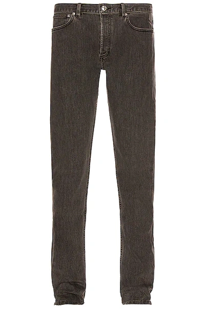 Shop Apc Petit Standard Straight Leg Jean In Grey