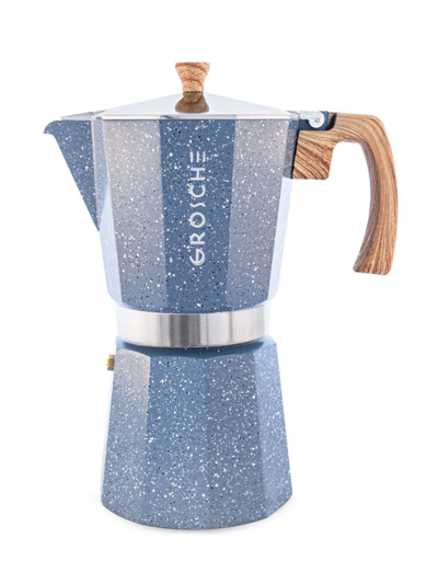 Shop Grosche Milano Stone Espresso 12-cup Coffee Maker In Indigo Blue