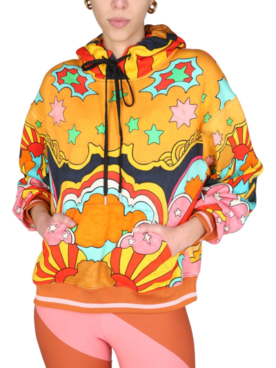 Shop La Doublej "galaxy" Sweatshirt In Multicolour