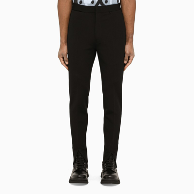 Shop Givenchy Black Slim Trousers