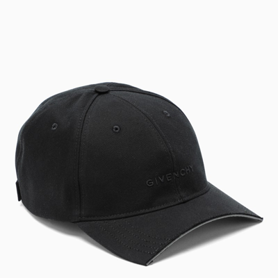 Shop Givenchy | Black Logo-embroidery Baseball Cap