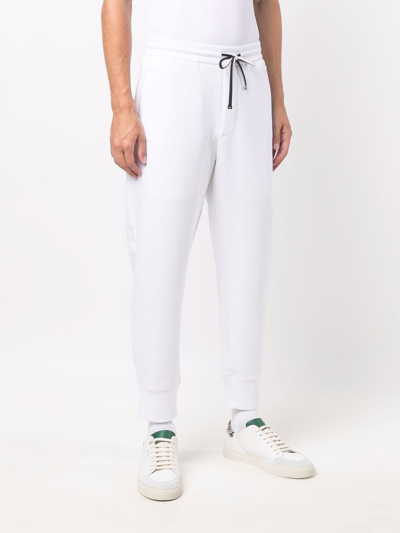 Shop Emporio Armani Trousers White