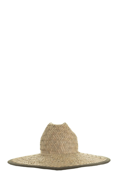 Shop Ruslan Baginskiy Straw Safari Hat In Natural