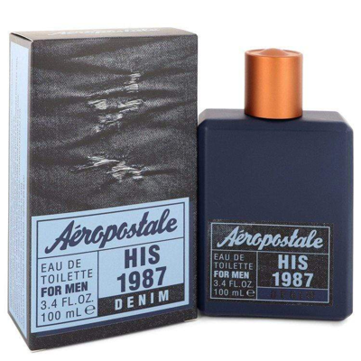 Shop Aéropostale Aeropostale Aeropostale His 1987 Denim By Aeropostale Eau De Toilette Spray 3.4 oz