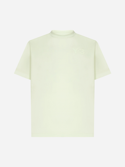 Shop Y-3 Logo Cotton T-shirt