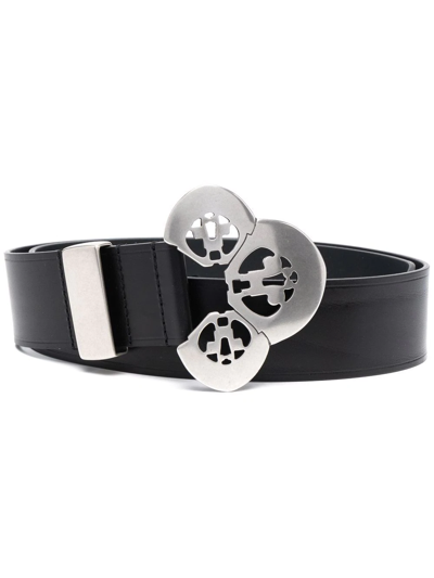 Shop Isabel Marant Adaria Leather Belt In Black
