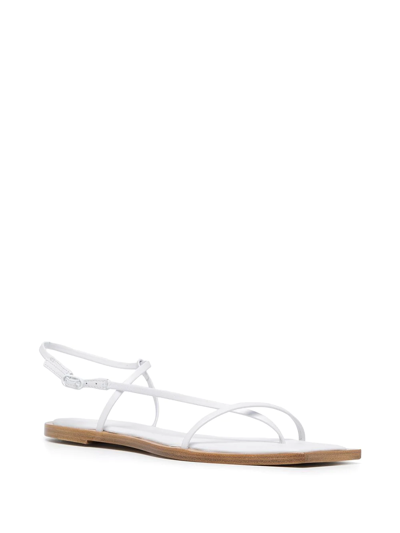 Shop Studio Amelia Thin-strap Sandals In White