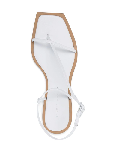 Shop Studio Amelia Thin-strap Sandals In White