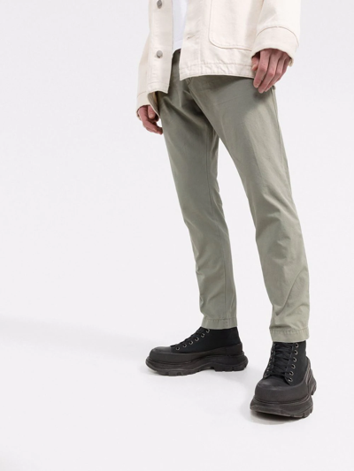 Shop Dsquared2 Straight-leg Chinos In Green