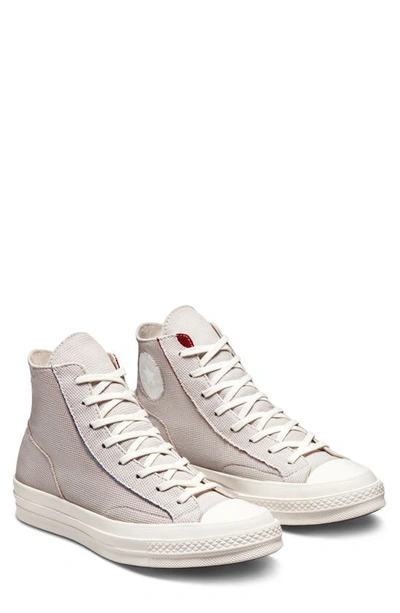 Shop Converse Chuck Taylor® All Star® 70 High Top Sneaker In Light Silver/ Pink Clay/ Egret