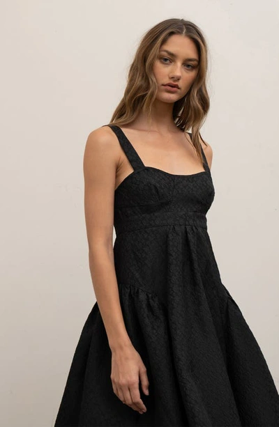 Shop Moon River Empire Waist Dress In Black