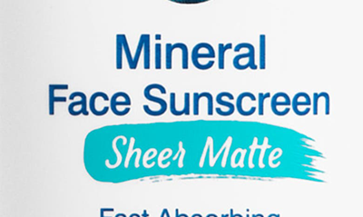 Shop Coola Suncare Mineral Face Sunscreen Lotion Sheer Matte Spf 30