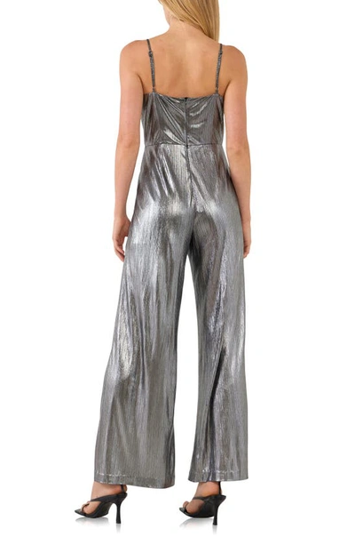 ENDLESS ROSE ENDLESS ROSE COWL NECK METALLIC JUMPSUIT 