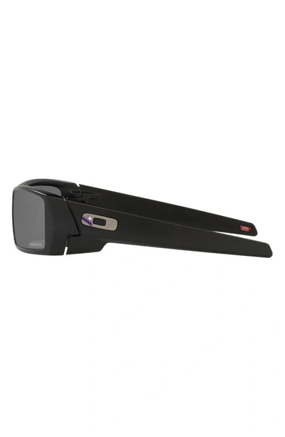 Shop Oakley Gascan 60mm Polarized Sunglasses In Mat Black/ Prizm Black