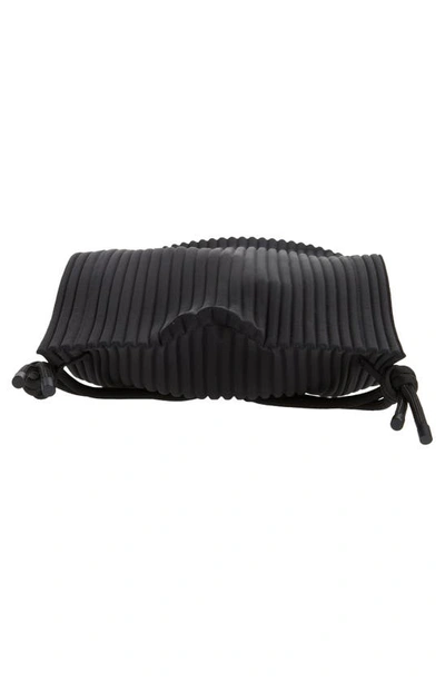 Shop Issey Miyake Pleated Backpack In Black