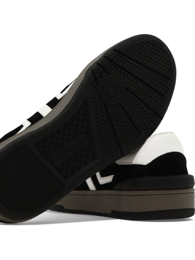 Shop Lanvin "clay" Sneakers In Black  