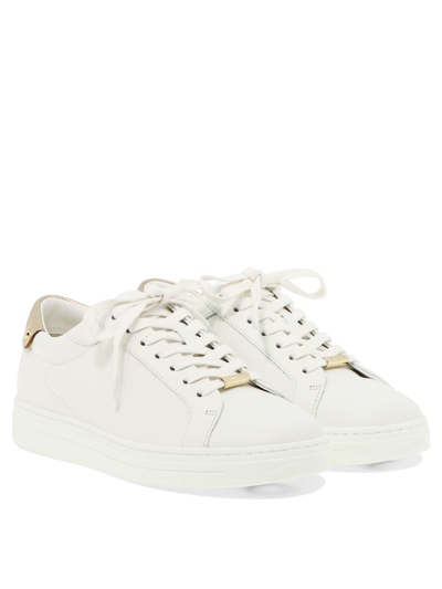 Shop Jimmy Choo "rome" Sneakers In White