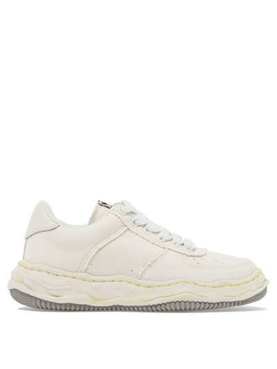 Shop Miharayasuhiro "wayne" Sneakers In White