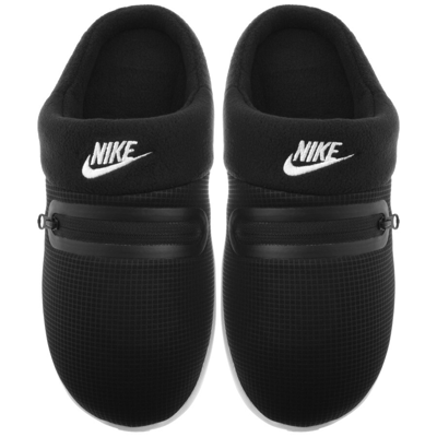Shop Nike Burrow Slippers Black