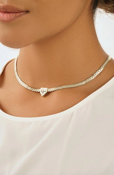 Shop Sterling Forever Catherine Choker In Silver