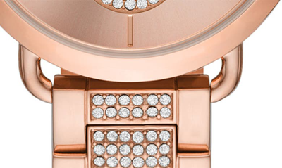 Shop Michael Kors Portia Bracelet Watch, 36mm In Rose Gold