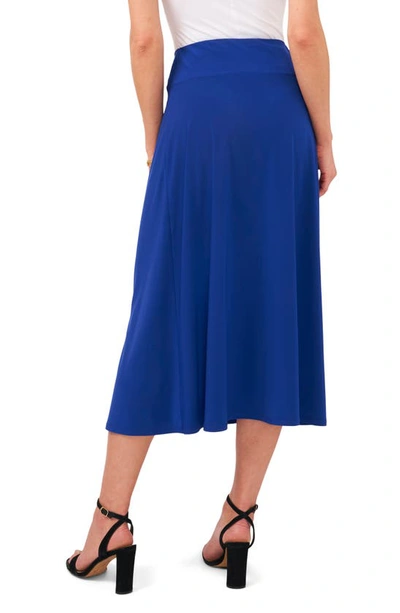 Shop Chaus Midi Skirt In Blue