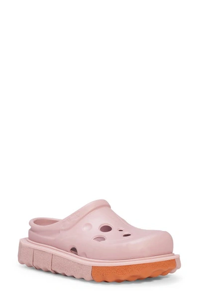 Shop Off-white Meteor Sponge Sole Slipper In Pink/ Terracotta