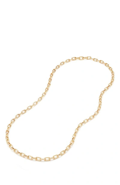 Shop David Yurman Dy Madison Bold Chain Necklace In Gold