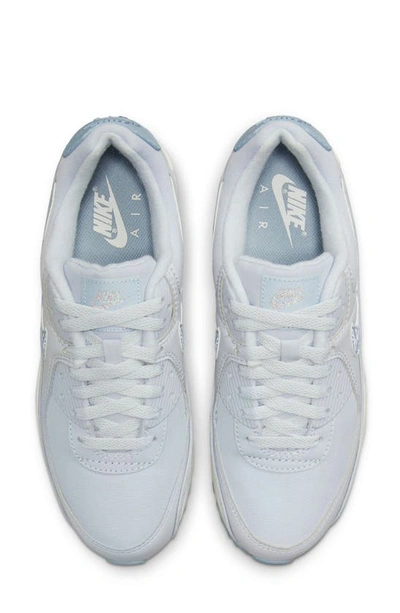 Shop Nike Air Max 90 Sneaker In Aura/ Ocean Cube/ White