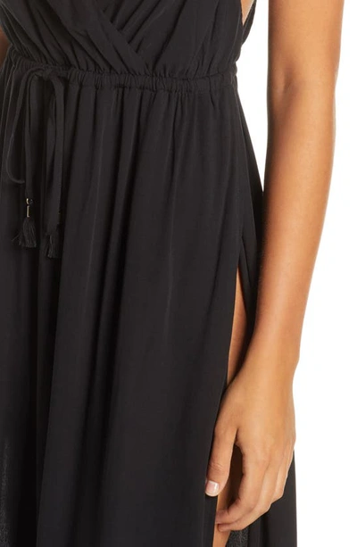 Shop L*space Kenzie Cover-up Midi Dress In Black