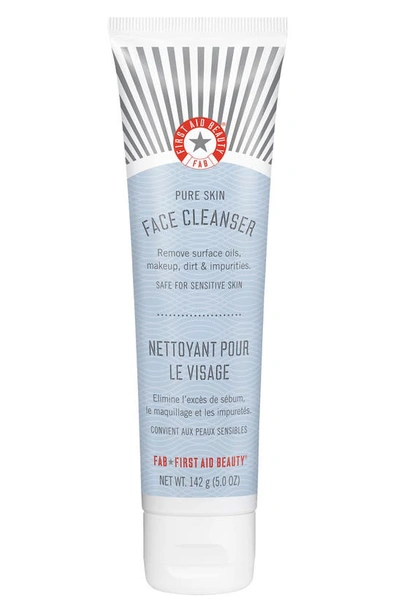 First Aid Beauty Pure Skin Face Cleanser Travel Size 2.0 Oz-no Color