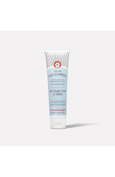 First Aid Beauty Pure Skin Face Cleanser Travel Size 2.0 Oz-no Color