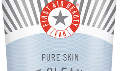 First Aid Beauty Pure Skin Face Cleanser Travel Size 2.0 Oz-no Color