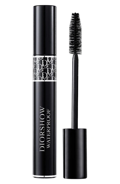 Shop Dior Show Waterproof Mascara In 090 Black